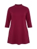Ulla Popken Longshirt in dunkel weinrot