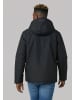 Derbe Funktionsjacke Phoebholm dog in jet blackslashcobblestone