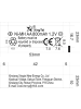 EASYmaxx Solar-Bodenleuchte 2er-Set 1,2V schwarz  Schwarz
