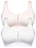 SUSA 2er Pack Entlastungs BH Cremona in NUDE Weiss