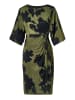 Mart Visser Kleid mit Mailänder Print, Schwarz/Grün