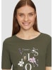 s.Oliver T-Shirt in 79E1_olivgrün