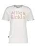 alife and kickin T-Shirt, Shirt Logo IconAK in white