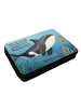 Mr. & Mrs. Panda Etui Orca Design mit Spruch in Weiß
