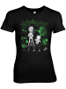 Rick and Morty Shirt "Lab Girly Tee" in Schwarz