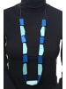 collezione alessandro Lange Kette " Hanni " in blau