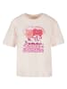 F4NT4STIC Ladies Everyday Tee Love and Coffe Valentinstag in pink