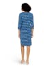 CARTOON Casual-Kleid mit Muster in Blau/Grün