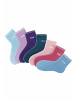 H.I.S Kurzsocken in hellblau, rosa, petrol, lila, blau, beere