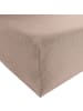 Bassetti Single-Jersey Spannbettlaken in taupe