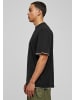 Urban Classics T-Shirts in blk/wht