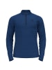 Odlo Midlayer Shirt Sesvenna Half Zip in Dunkelblau