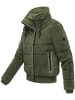 Navahoo Plüschjacke Schneepuder 14 in Olive Leaf