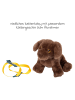 small foot 14-tlg. Pflege-Set für Hunde mit Tasche, in gray