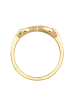 Elli DIAMONDS  Ring 585 Gelbgold Infinity, Verlobungsring in Gold