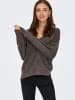 ONLY Strickpullover in Chocolate Torte