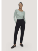 Hessnatur Jersey-Hose in schwarz