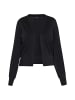 NAEMI Damen Cardigan in SCHWARZ