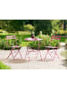 Beliani 3-tlg Bistro Set FIORI in Rosa
