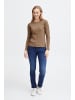 Fransa FRAMANZA TEE 1 Relaxed fit in Coca Mocha