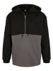 Urban Classics Half-Zip in schwarz