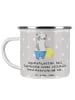 Mr. & Mrs. Panda Kaffeebecher Ergotherapeutin Superheldin mit Sp... in Grau Pastell