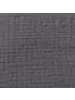 Hessnatur Musselin Bettwäsche-Set in anthrazit