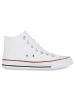 VAN HILL Sneaker High Allison in Weiss Rot
