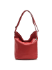 Florence Florence Schultertasche, Shopper Leder rot ca. 37cm