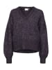 Kaffe Strickpullover KAtrina Loose fit in Dawn Purple Melange