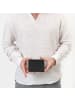 Redolz Leather Essentials QF Geldbörse RFID Leder 12 cm ausklappbar in all black