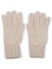 styleBREAKER Strick Handschuhe in Beige