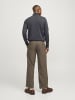 Jack & Jones Rollkragenpullover in Dark Grey Melange