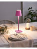 Beliani Tischlampe für den Außenbereich BACEIRO in Rosa - (W) 10 x (H) 38 x (L) 10 cm