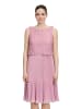 Vera Mont Cocktailkleid mit Plissee in Pink Orchid