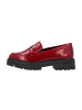 rieker Plateau Slipper in Rot