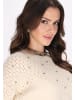 faina Damen Pullover in Wollweiss