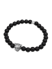 KUZZOI Armband für Herren in Schwarz