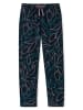 Schiesser Pyjamahose Mix & Relax in dunkelblau, lila