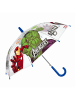 Avengers Kinder Regenschirm mit Hulk Thor Iron Man Captain America in Mehrfarbig