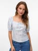 Vero Moda Top in Bit of Blue