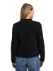 CARTOON Strick-Cardigan mit Fransen in Schwarz