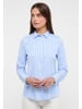 Eterna Bluse REGULAR FIT in blau