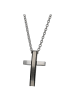 Jacques Charrel Kette Mit Anhänger Kreuz in Silber