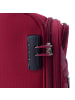 Gladiator 2000 4 Rollen Kabinentrolley 55 cm mit Dehnfalte in red