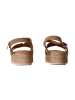 Oh! my Sandals Sandalen mit Keilabsatz aus Leder Beige