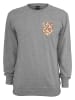 Urban Classics Sweater in grey/flower