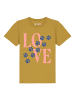 wat? Apparel T-Shirt Pfotenliebe in Ocker