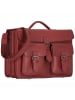 Greenland Nature Aktentasche Leder 40 cm bordeaux