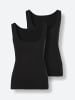 WITT WEIDEN Achseltop in schwarz